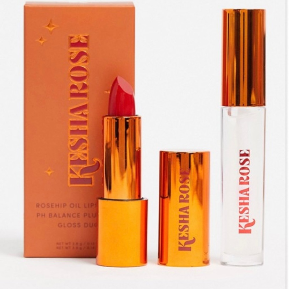 Hipdot x Kesha Rose lip duo